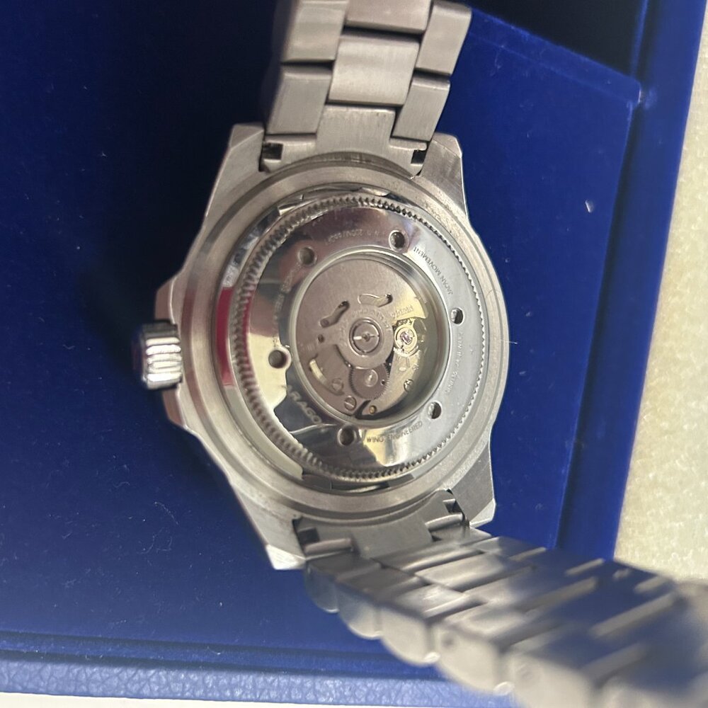 ***MENS ARAGON DIVEMASTER AUTOMATIC 45MM BRACELET WATCH*** - Picture 4 of 11